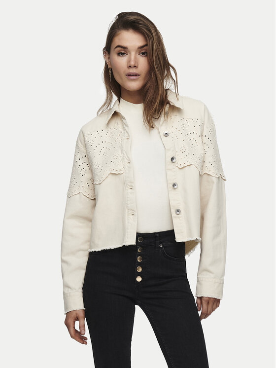 ONLY Farmer kabát Elena 15232378 Bézs Regular Fit