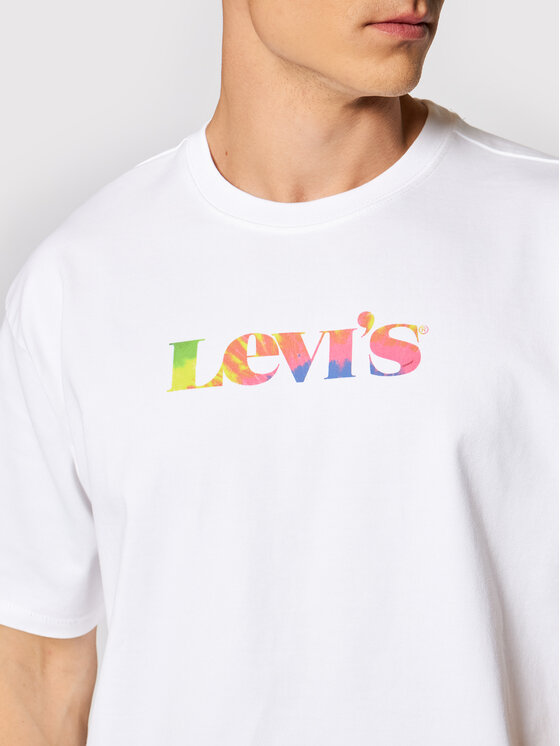 T-shirt Vintage Fit Graphic Tee 87373-0014 Bianco