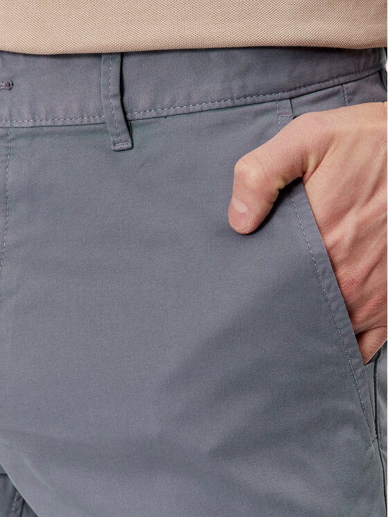 BOSS Boss Chinos kelnes 50510933 Mėlyna Slim Fit