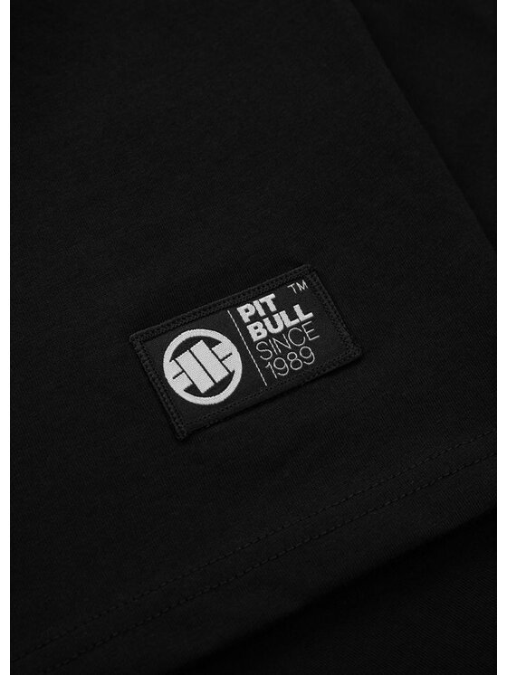 PITBULL PITBULL T-Shirt Koszulka męska SAN DIEGO DOG L Czarny Regular Fit