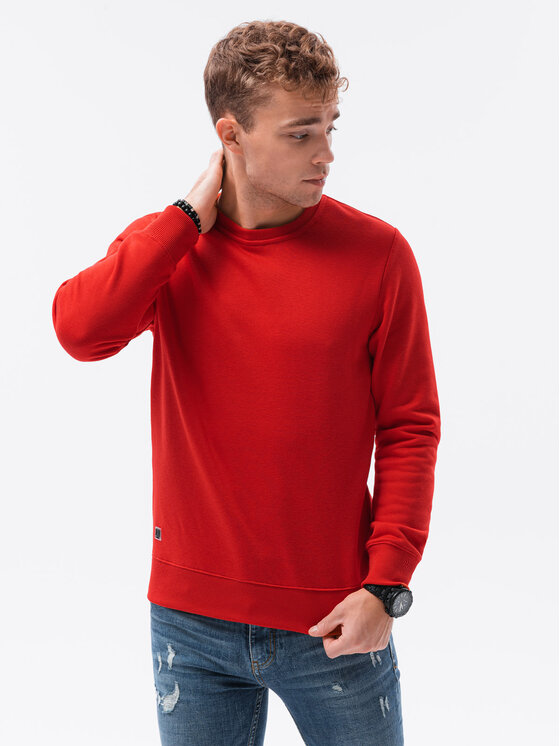 Ombre Ombre Mikina Z34 Šedá Regular Fit