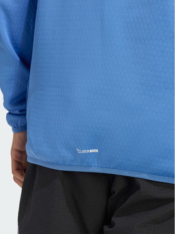 adidas adidas Bluza techniczna Terrex Xperior Climawarm Light Fleece Błękitny Slim Fit