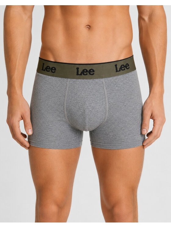 Lee Lee Bokserki Reo 3 Pack Cotton Elastane Trunks Kolorowy