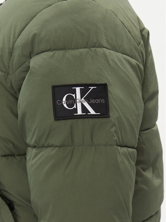 Calvin Klein Jeans Calvin Klein Jeans Μπουφάν μεταβατικό J30J324072 Πράσινο Regular Fit