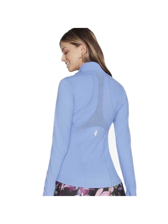 Skechers Skechers Kurtka przejściowa W03JA158-PERI Niebieski Regular Fit