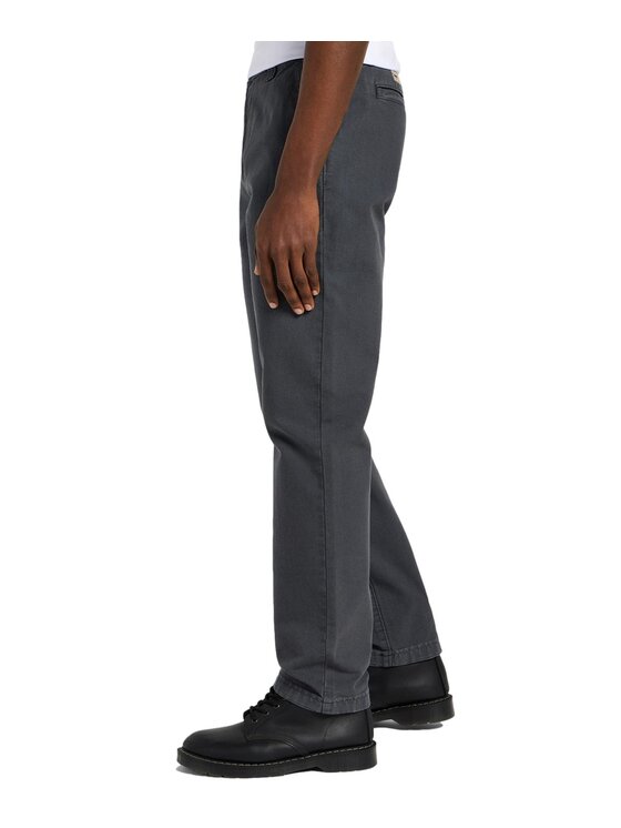 Lee Lee Chinosy 112355785 Szary Regular Fit