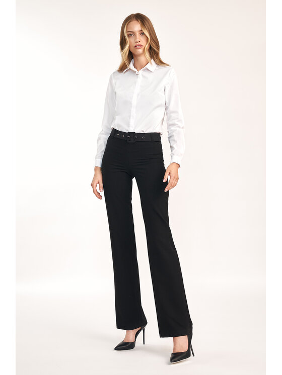 NIFE NIFE Košile K76 Bílá Feminine Fit