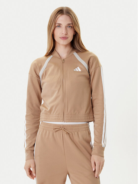 adidas adidas Trenerka Teamsport JX0529 Bež Regular Fit