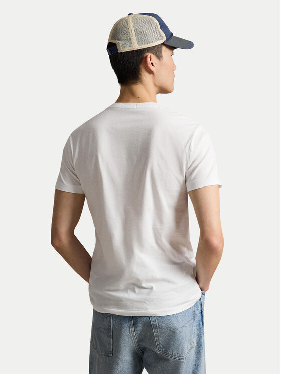 Polo Ralph Lauren Polo Ralph Lauren T-Shirt 710B16612002 Weiß Regular Fit