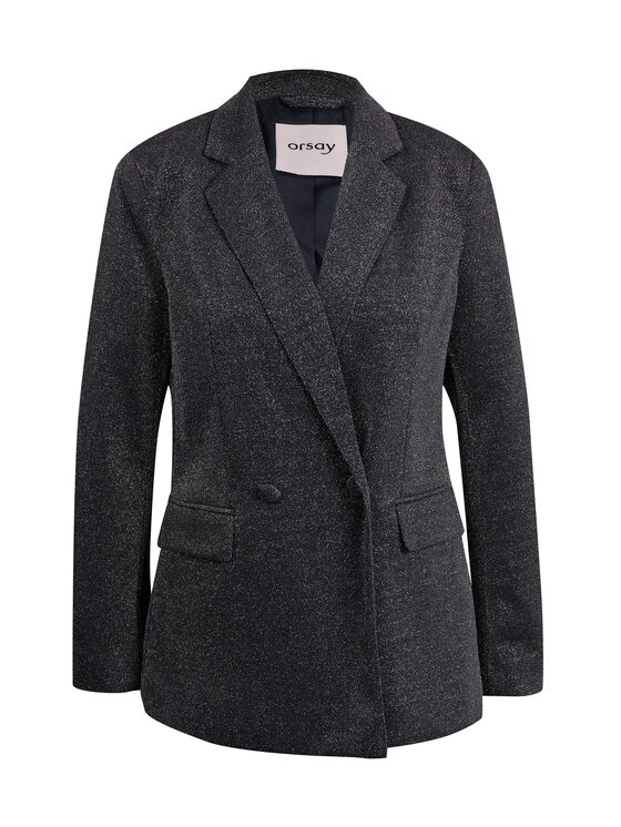 Orsay Orsay Marynarka 482464575000__38 Czarny Regular Fit