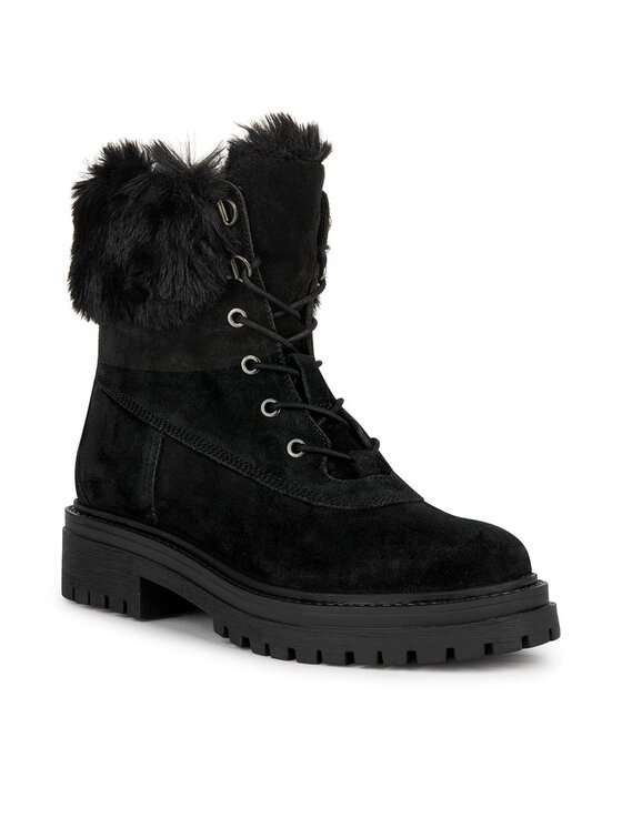 Geox Geox Botine D Iridea D26HRT 022BH C9999 Negru