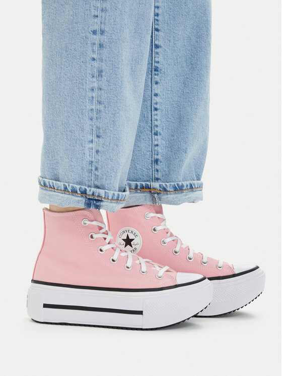 Converse Converse Tenisice Chuck Taylor All Star Lift Double Stack A15012C Ružičasta