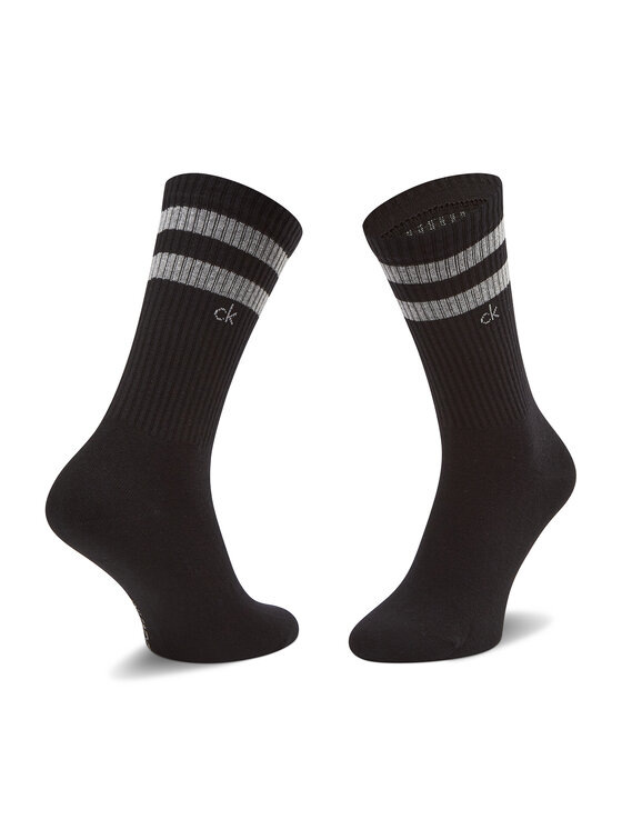 Calvin Klein Calvin Klein Set di 2 paia di calzini lunghi unisex 701218711 Nero