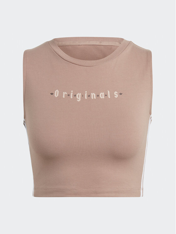 adidas adidas Top Tank Top IQ3404 Braun