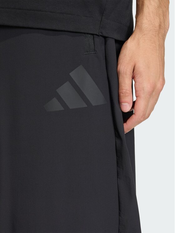 adidas adidas Spodnie materiałowe 159319 Czarny Loose Fit