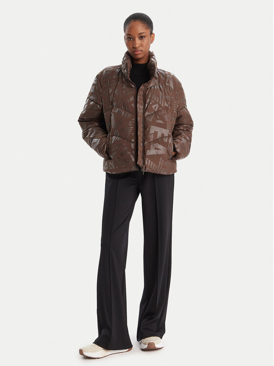 EA7 Emporio Armani EA7 Emporio Armani Kurtka zimowa 7W000654 AF16408 F6104 Brązowy Regular Fit