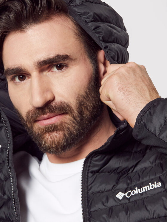 Columbia Columbia Prehodna jakna Powder Pass 1773271 Črna Regular Fit