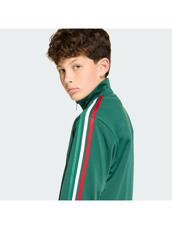 adidas adidas Світшот Firebird KC7051 Зелений Loose Fit