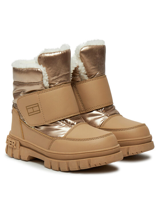 Tommy Hilfiger Tommy Hilfiger Schneeschuhe Fur Boot T1A5-33605-1695 S Beige