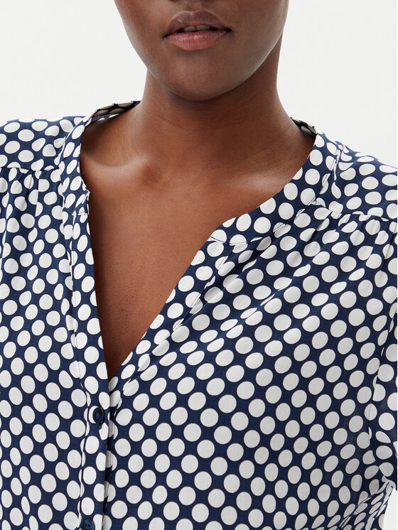 Olsen Olsen Camicia 12002115 Blu scuro Regular Fit