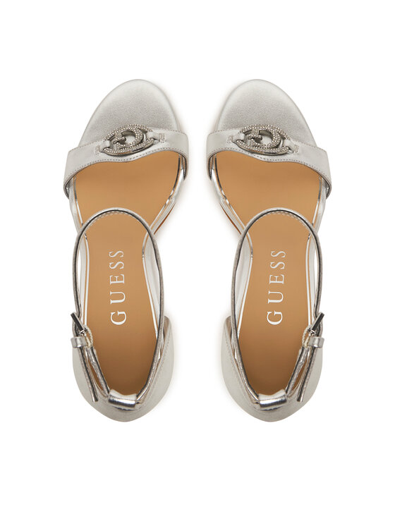 Guess Guess Sandales FLJKBB LEL03 Sudraba