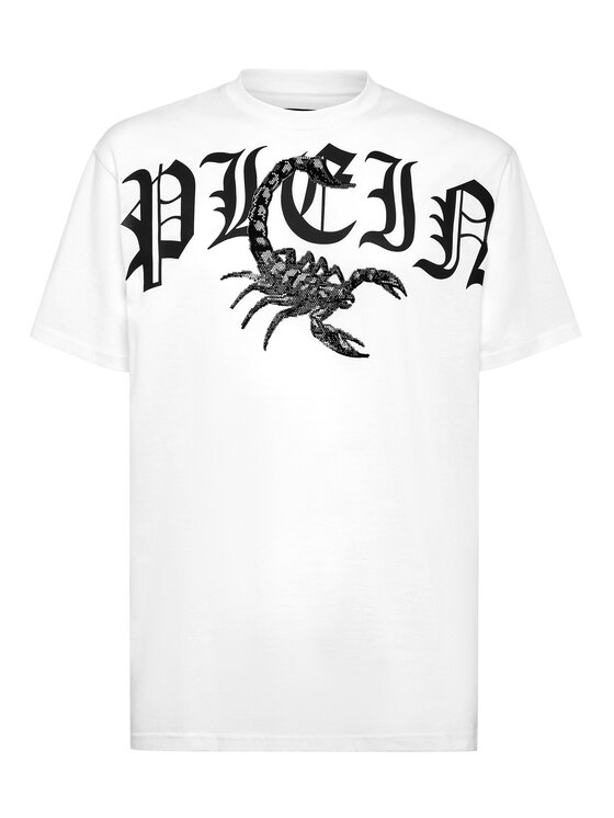 PHILIPP PLEIN PHILIPP PLEIN Tričko 447 Biela Regular Fit