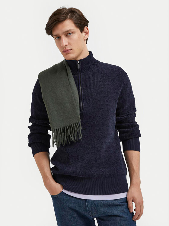 Selected Homme Selected Homme Pulover Rodney 16087985 Bleumarin Regular Fit