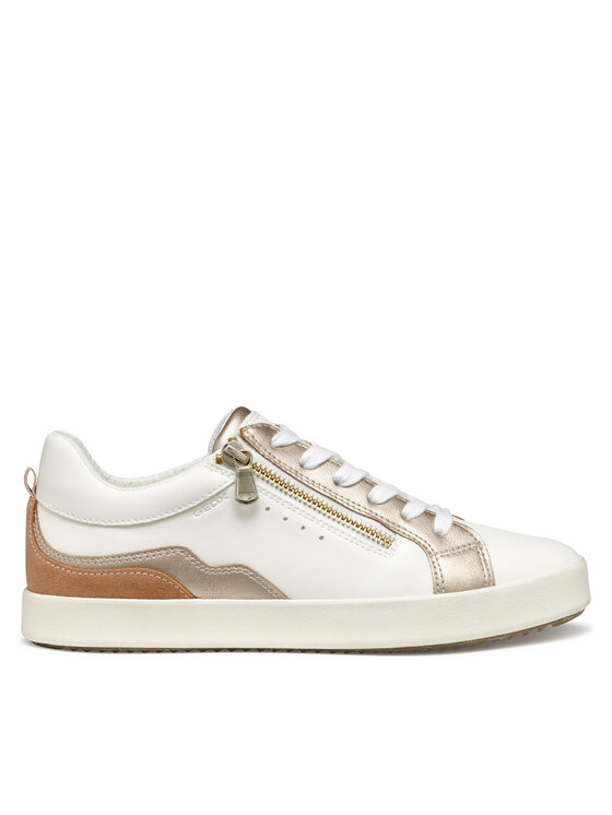 Geox Sneakersy D Blomiee D466HJ 05422 C1R8Z Biela