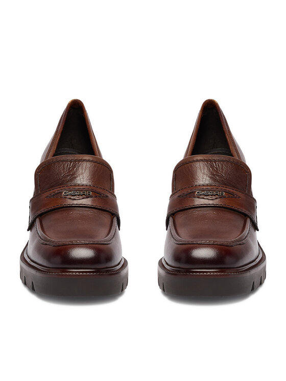 G-STAR G-STAR Loafersy CEO-WI34-CLEVELAND-05 Brązowy
