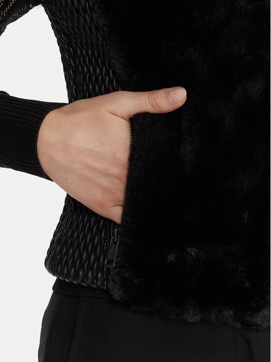 Guess Guess Жилетка за костюм W5BL0I KCP70 Черен Regular Fit