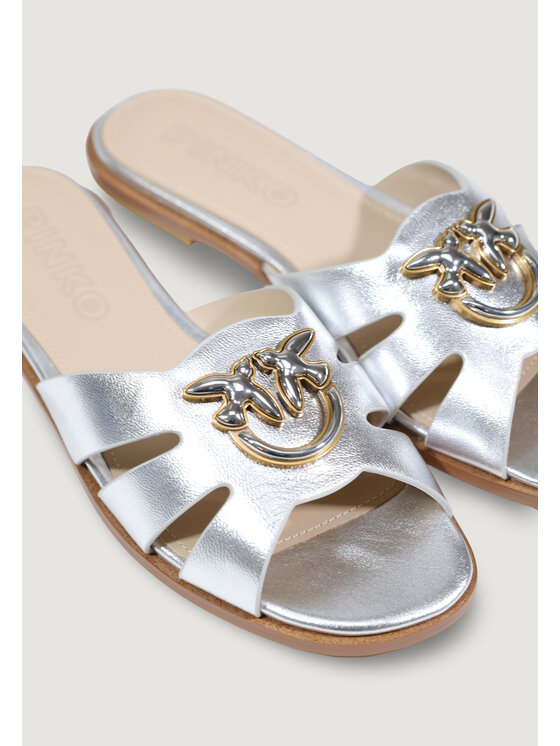 PINKO PINKO Παντόφλες MILLY 04 Λευκό