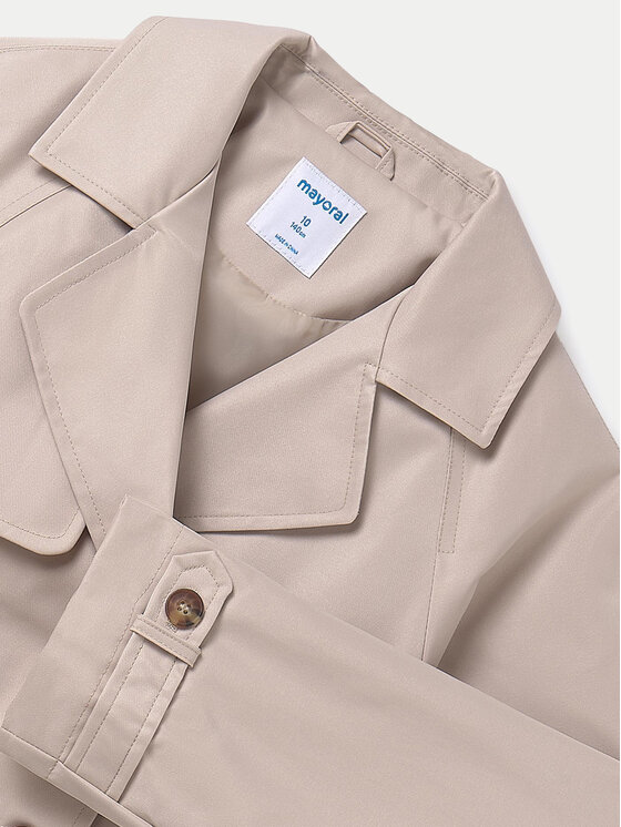 Mayoral Mayoral Trench 6410 Bež Regular Fit