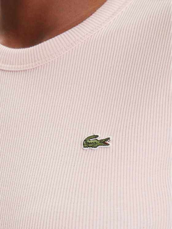 Lacoste Lacoste Majica TF5538 Roza Slim Fit