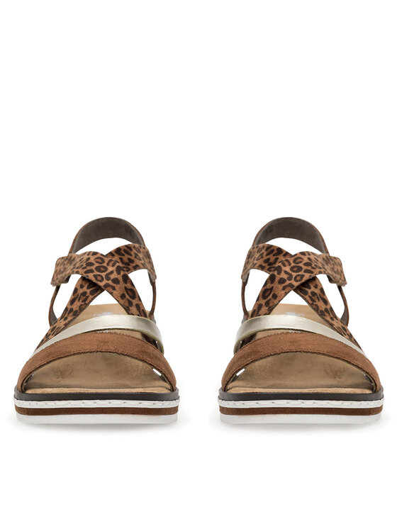 Rieker Rieker Σανδάλια V3663-24 Καφέ