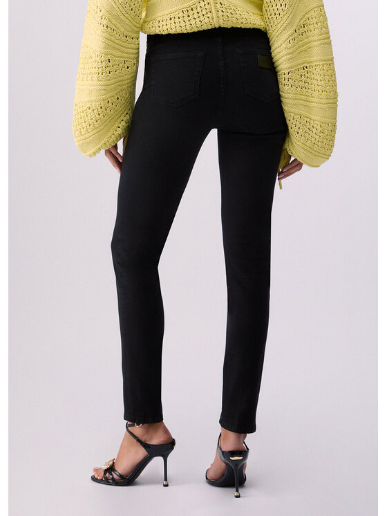 Liu Jo Liu Jo Spodnie materiałowe WA6253T443A22222 Czarny Slim Fit