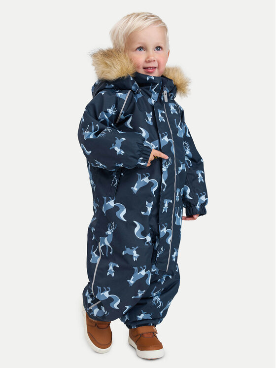 Reima Reima Зимен детски гащеризон Lappi 5100129C Тъмносин Regular Fit
