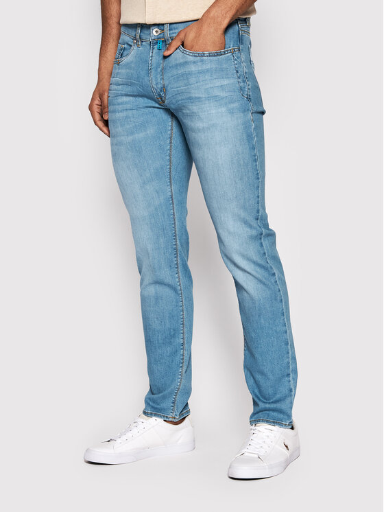 Pierre Cardin Jeans hlače 33110/000/7706 Modra Slim Fit