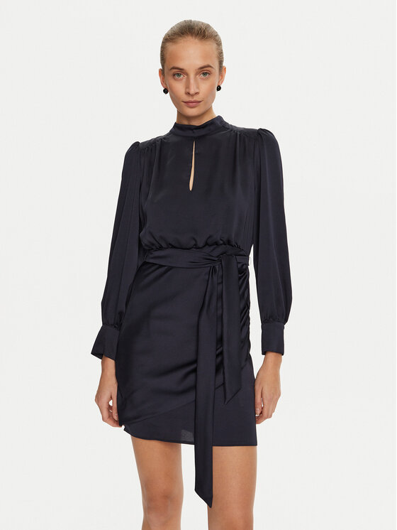 Marella Marella Abito da cocktail Celso 2423226102 Blu scuro Regular Fit