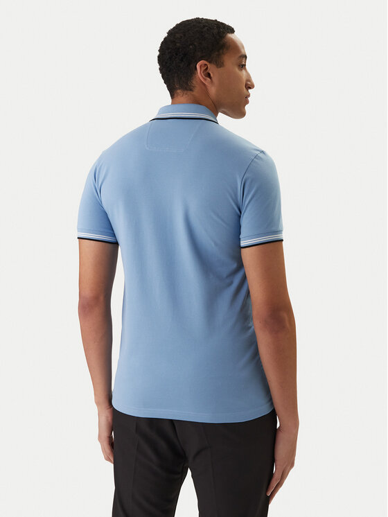 BOSS BOSS Pólóing Paul 50506193 Kék Slim Fit