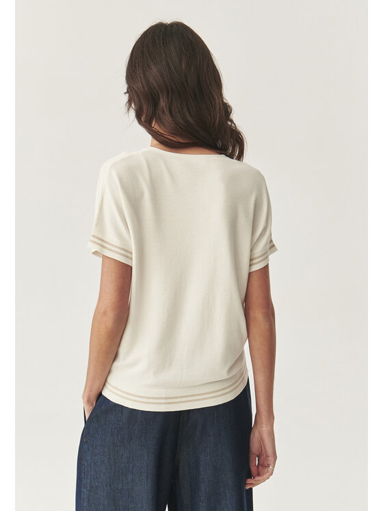 TATUUM Tatuum Bluzka FELIZO Écru Classic Fit