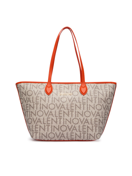 Valentino Geantă Logo VBSA1F02 Bej