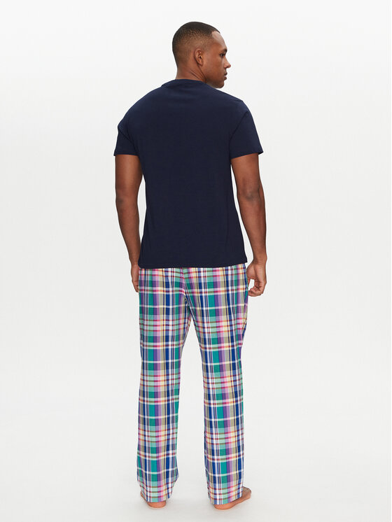 Polo Ralph Lauren Polo Ralph Lauren Pyžamo 714931645005 Tmavomodrá Regular Fit
