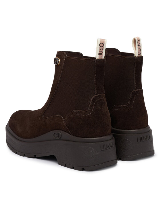 Liu Jo Liu Jo Kotníková obuv s elastickým prvkem Andrea 09 SF6131 PX002 Hnědá