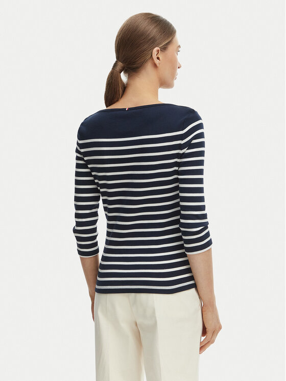 Tommy Hilfiger Tommy Hilfiger Blúz New Cody WW0WW40589 Sötétkék Slim Fit