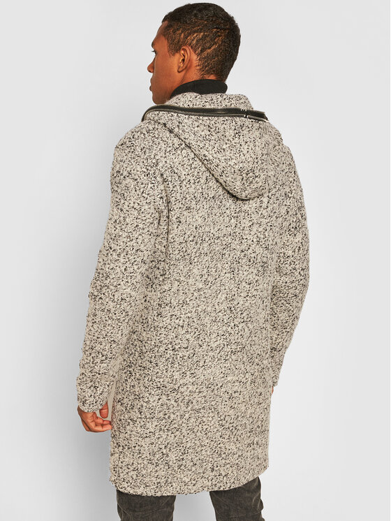 Rage Age Rage Age Gyapjú kabát Cold Blood M3 Szürke Regular Fit