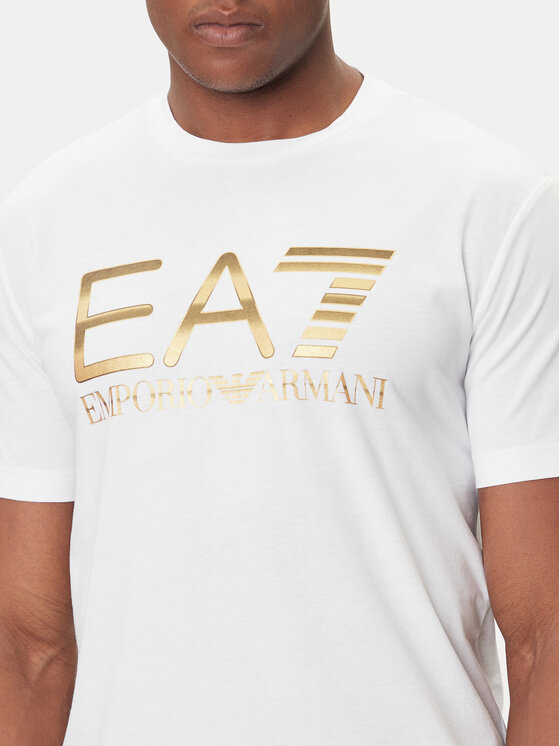 EA7 Emporio Armani T-Shirt 7M001189 AF17789 U0002 Biały