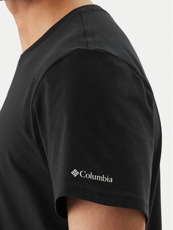 Columbia Columbia Tricou Graphic 2155031 Negru Regular Fit