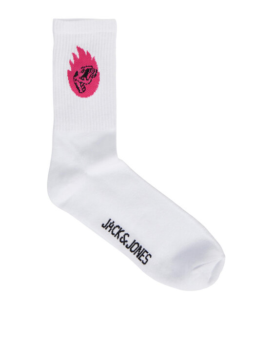 Jack & Jones Jack & Jones Ilgos kojinės 12242140 Balta