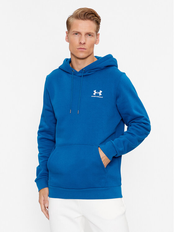 Under Armour Under Armour Μπλούζα Ua Essential Fleece Hoodie 1373880 Μπλε Loose Fit