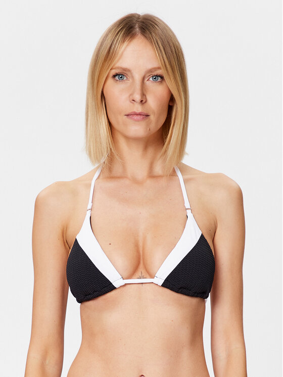 Seafolly Gornji Dio Kupaćeg Kostima Slice Of Splice 31424-990 Crna